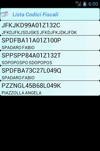 Codice Fiscale Italiano