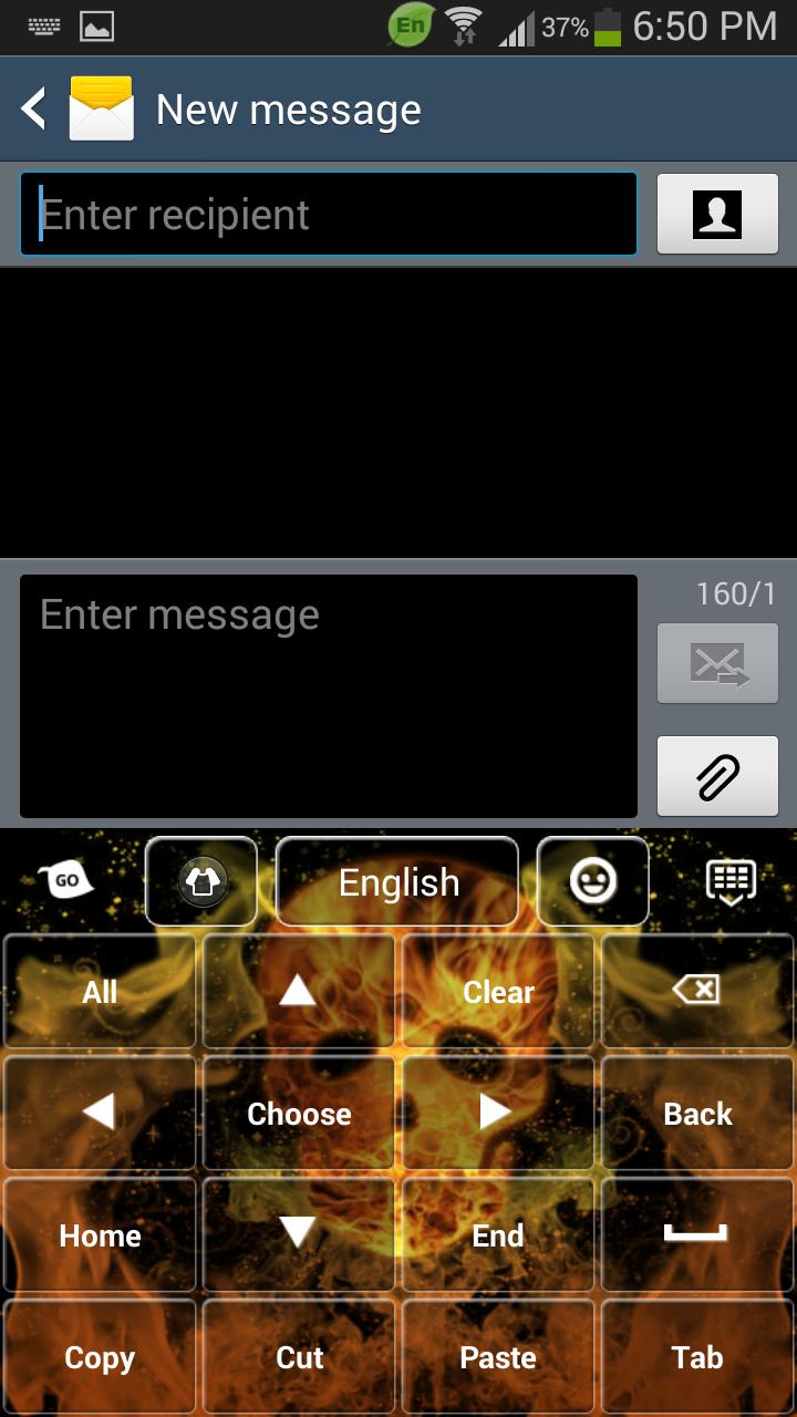 Fire Flame Keyboard