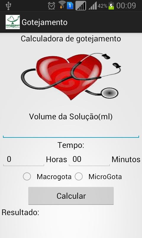 Calculo de Enfermagem