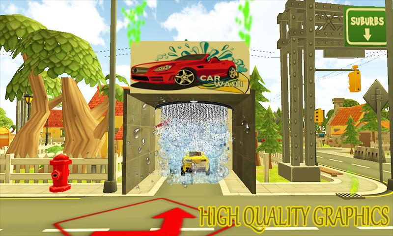 Super Car Service Station 3D