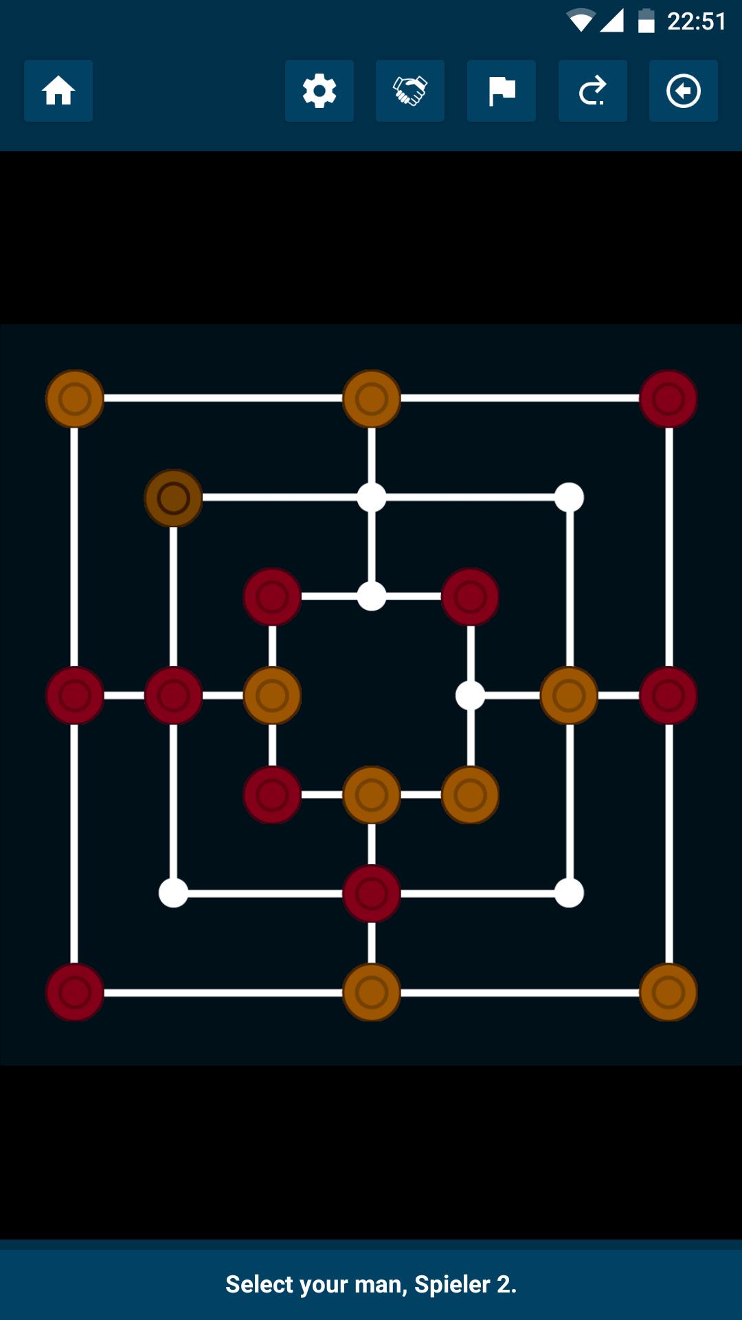 Mill Together (Nine Men's Morris)