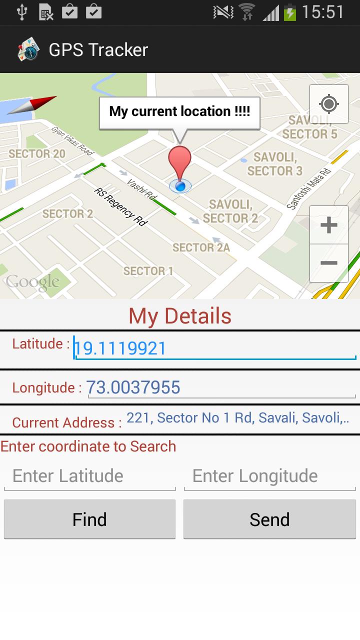 GPS Latitude longitude