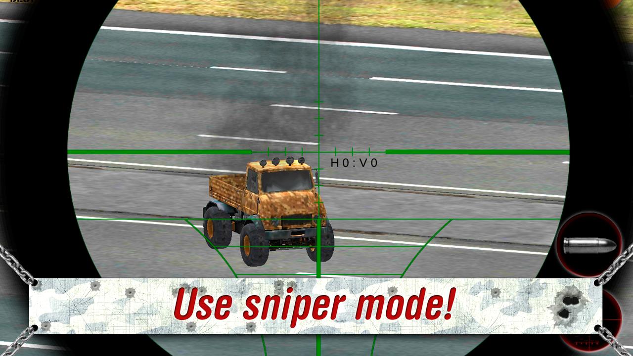 Traffic Sniper: Car Shooter 3D