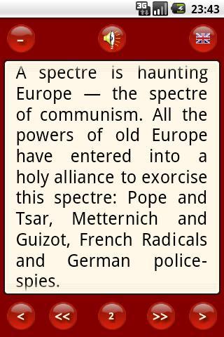 Manifesto of Communist Party