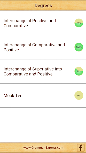 Grammar Express : Degrees Lite