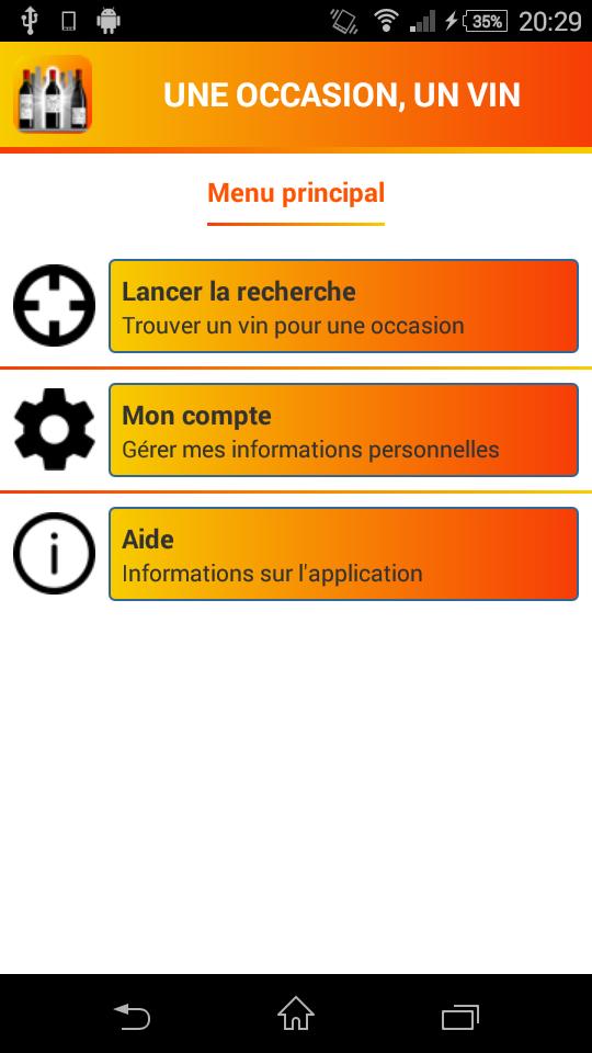 Une Occasion, Un Vin