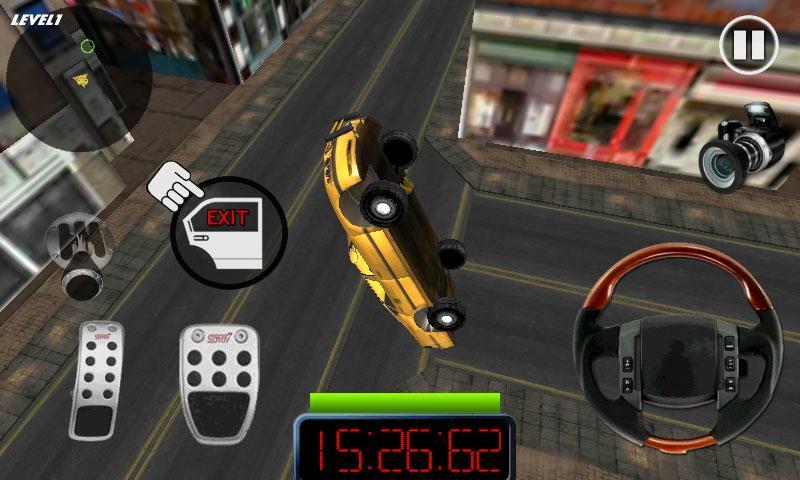 Crazy Roof Parking Simulator3D