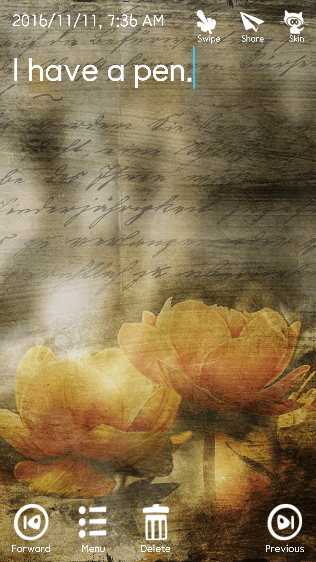 Snow Secret Diary Notes