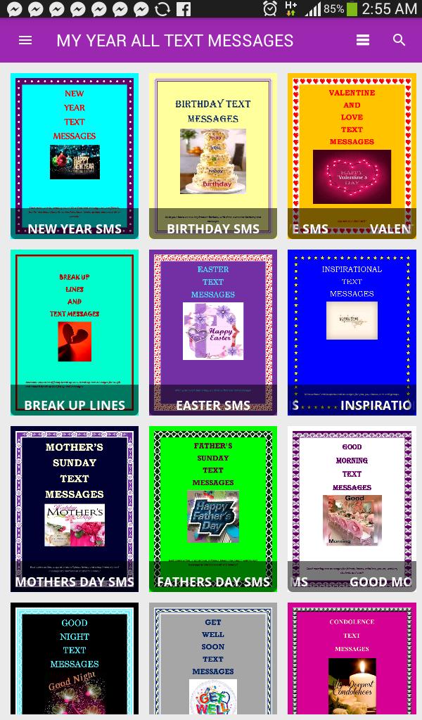 Text messages for all occasions (free)