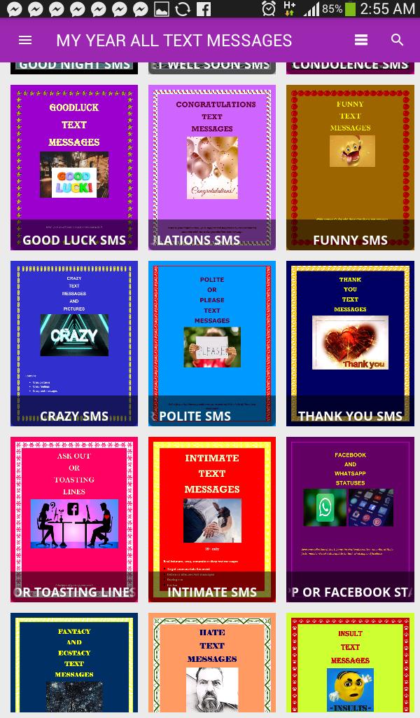 Text messages for all occasions (free)