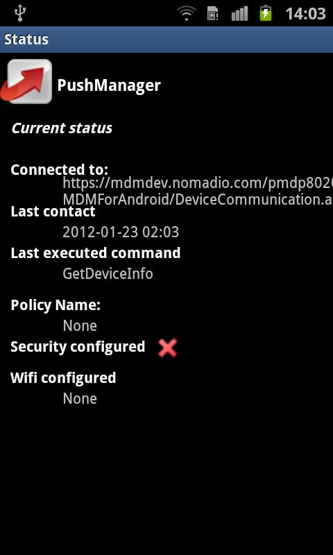 PushManager For Samsung