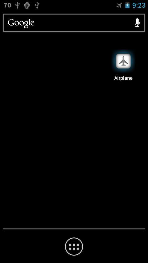 Switching Airplane Mode