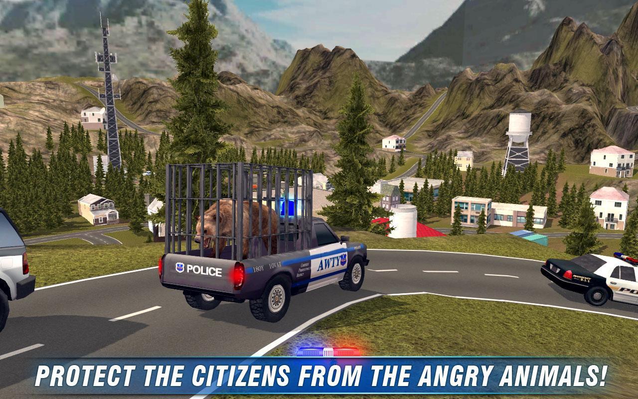 Angry Animals Police Transport