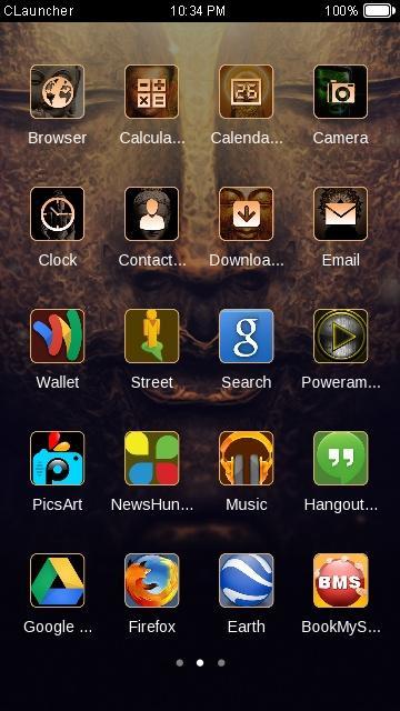 BUDDHA CLAUNCHER THEME