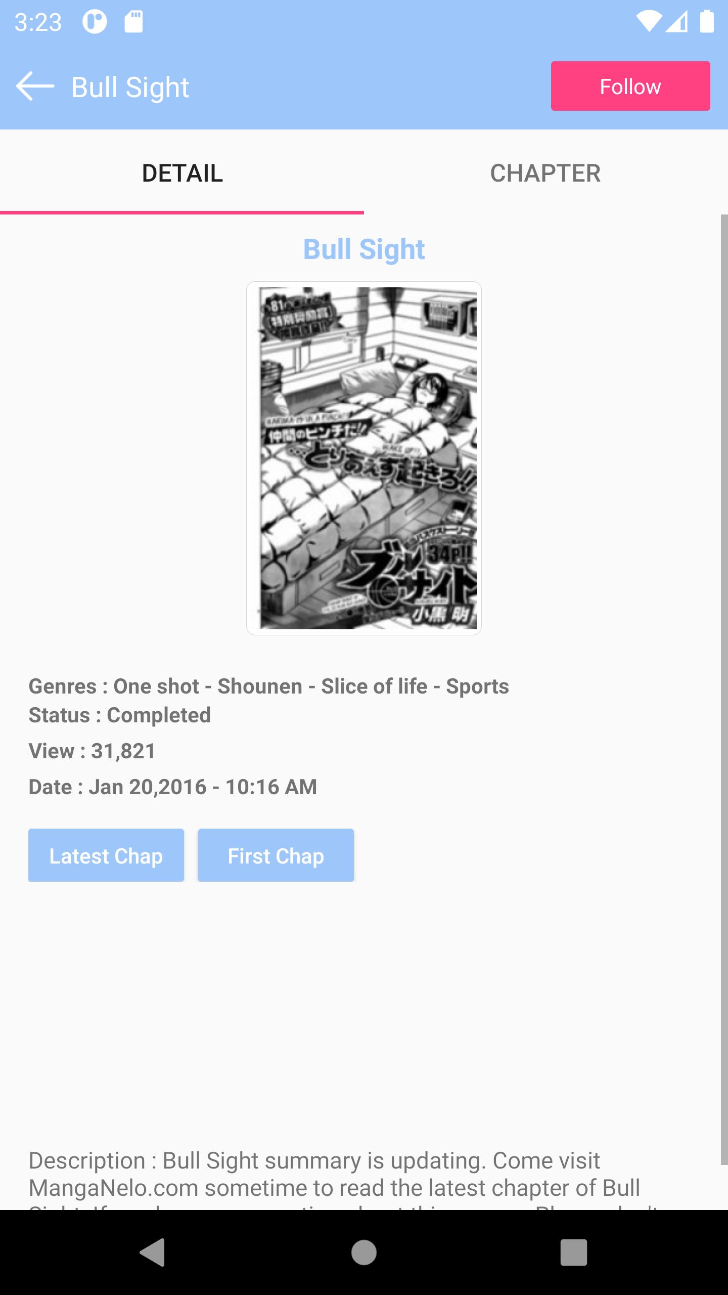 Free Manga Reader App