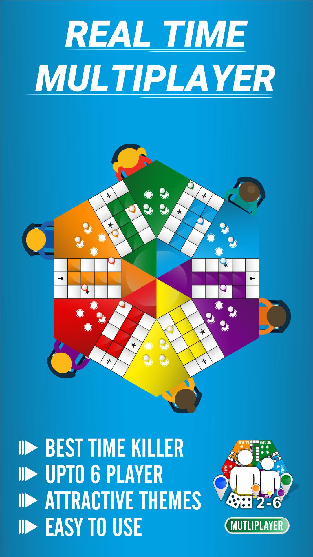 LUDO SIX PLAYER