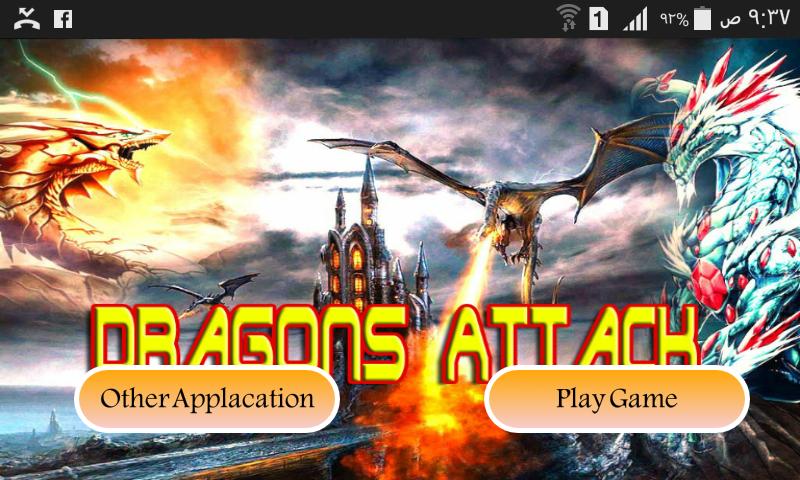Dragons attack