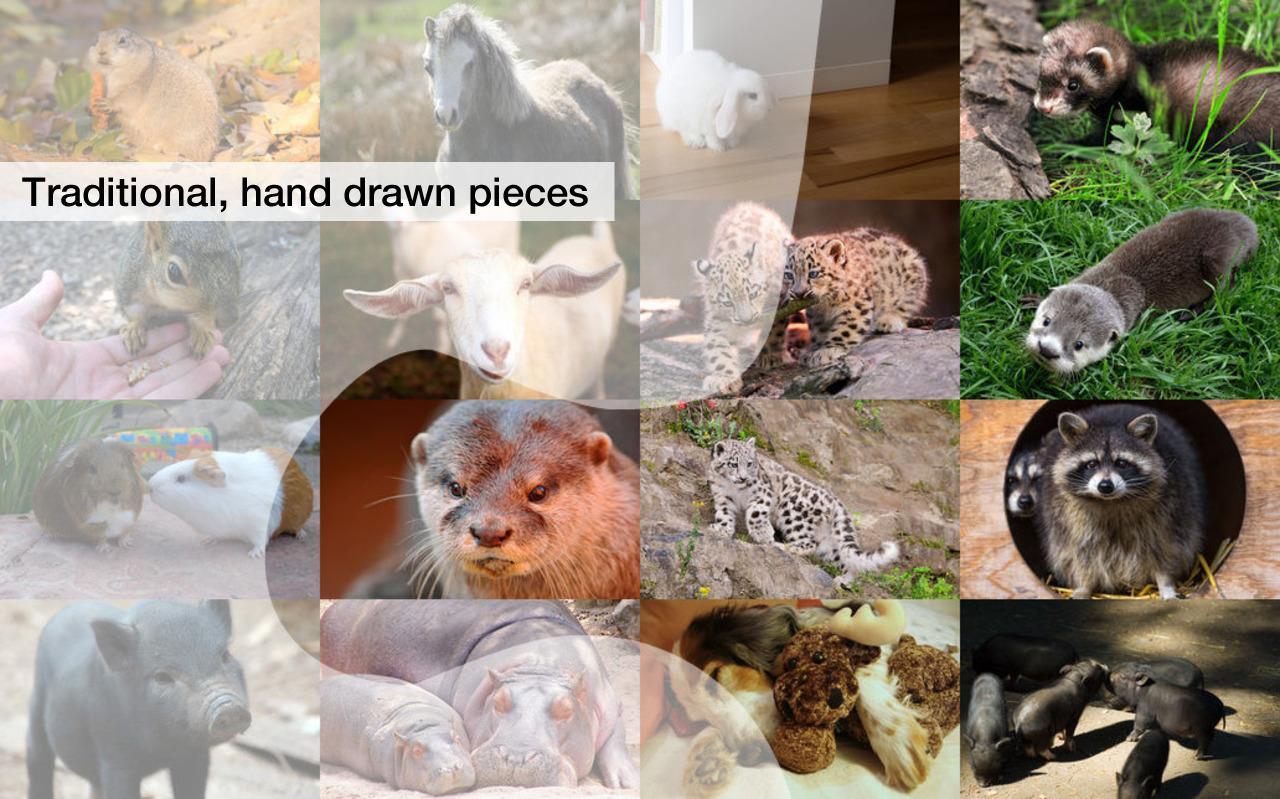 Jigsaw Puzzles: Cute Animals