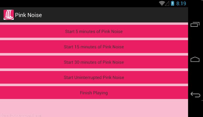 Pink Noise