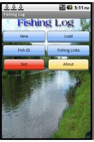 Fishing log trial