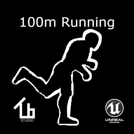 100 m running