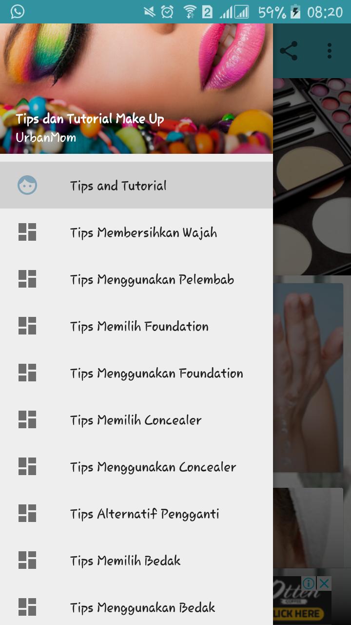 Tips dan Tutorial Make Up