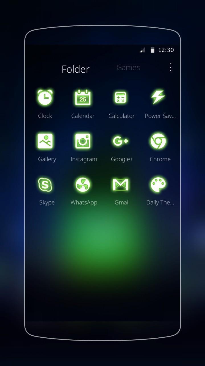 Glowing Firefly Green Light