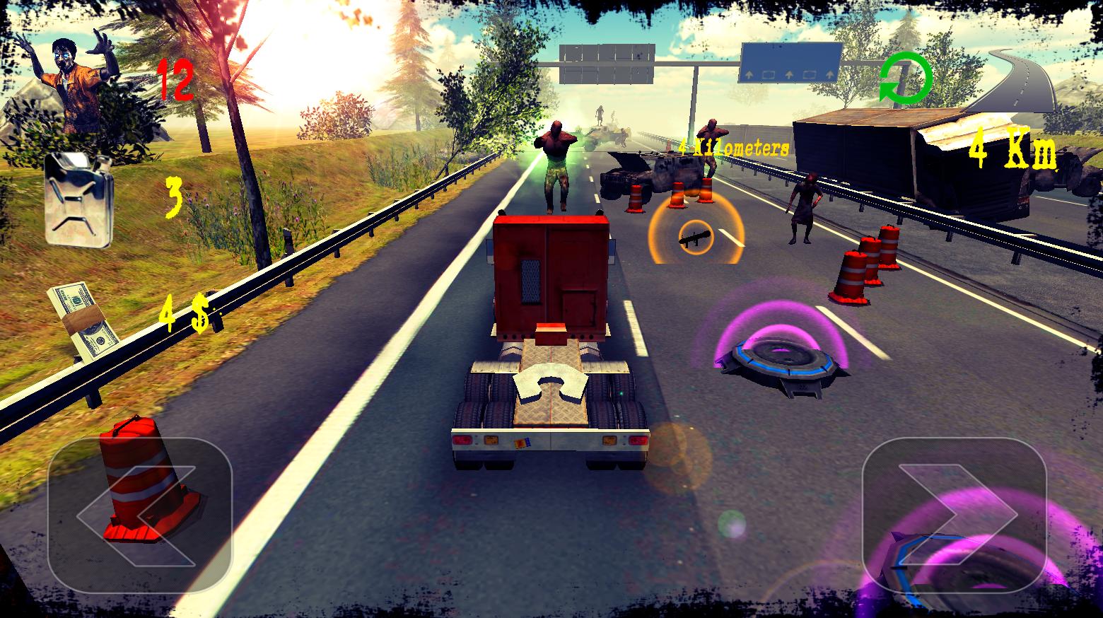 Road Fury: Zombies 3D