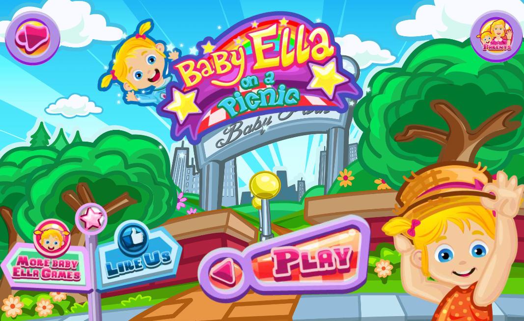 Baby Ella on a Picnic