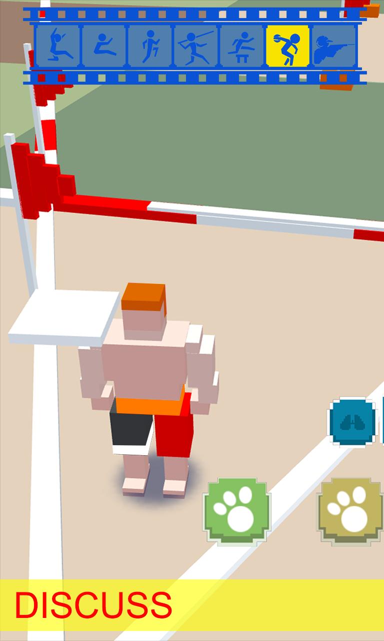 Blocky Athletics sports craft