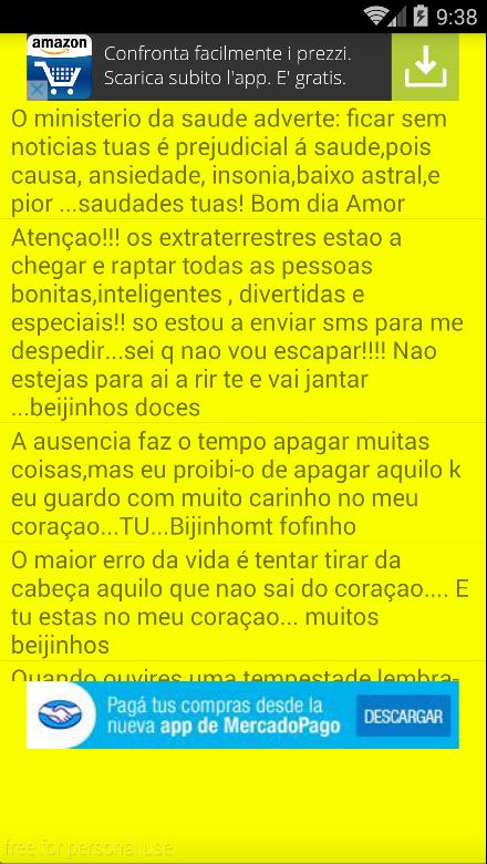 Frases de amor e bonitas