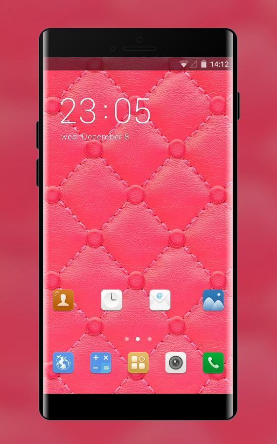 P7 Gionee Red Amigo Theme & Wallpaper Icon Pack