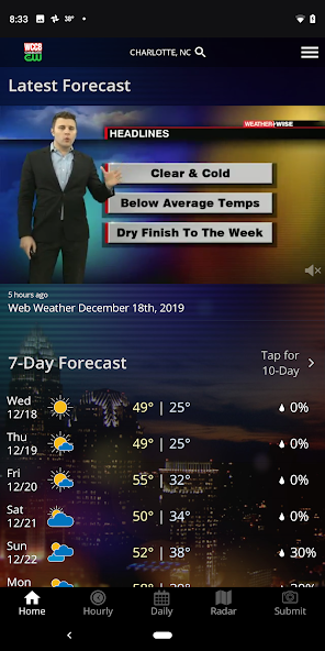 WCCB Charlotte Weather