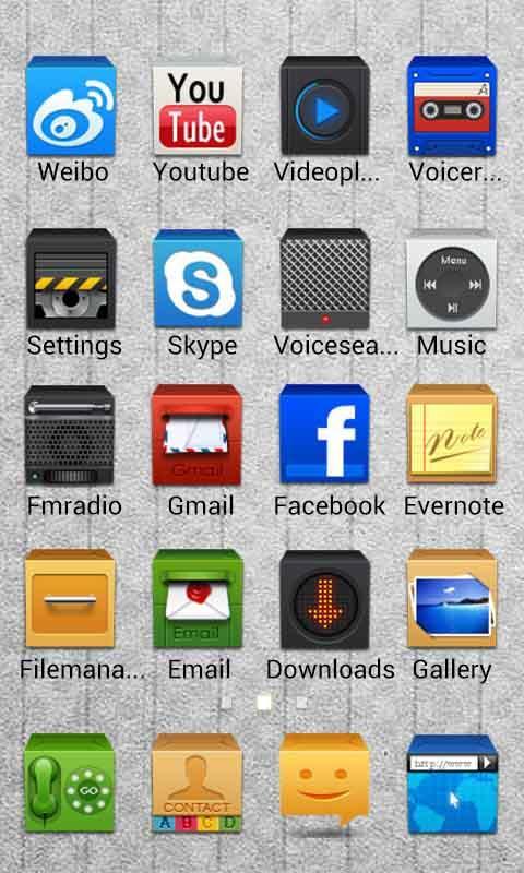 M-Box Theme - ZERO launcher