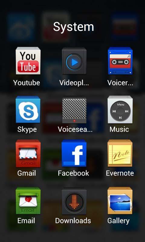 M-Box Theme - ZERO launcher