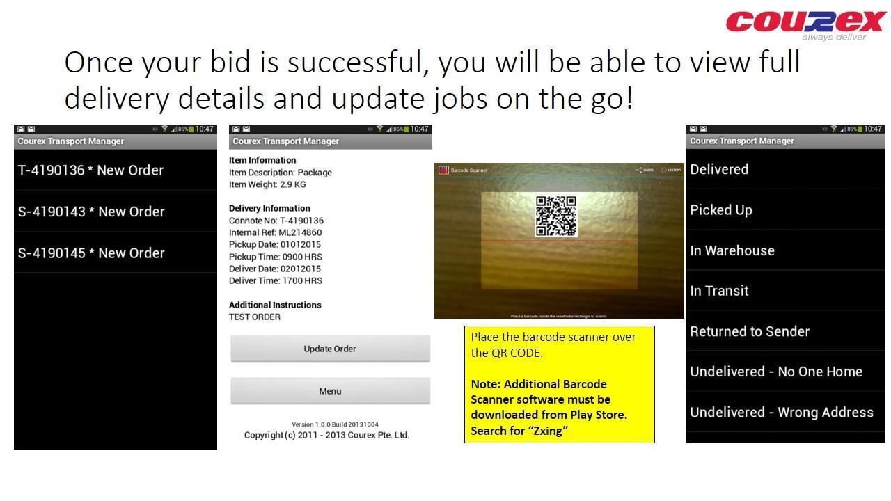 Courex Delivery Manager
