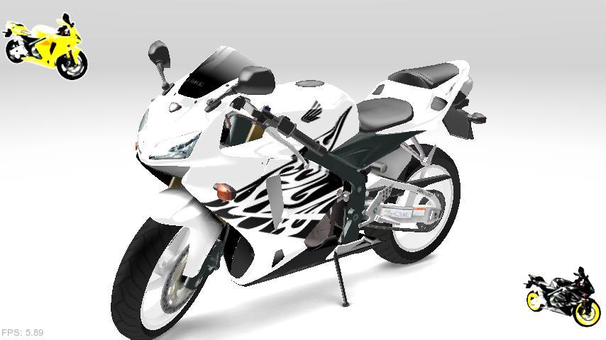 3D bike color configurator