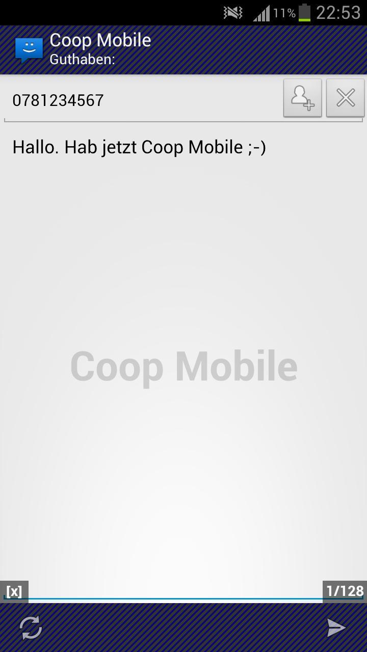 WebSMS: Coop Mobile Connector
