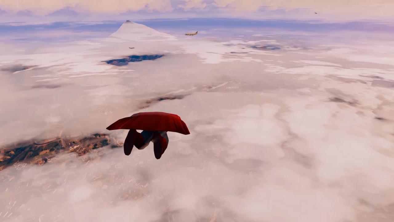 Flying Superman Simulator 2018