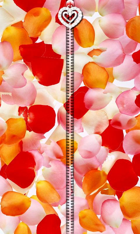 Rose Petals Zipper UnLock