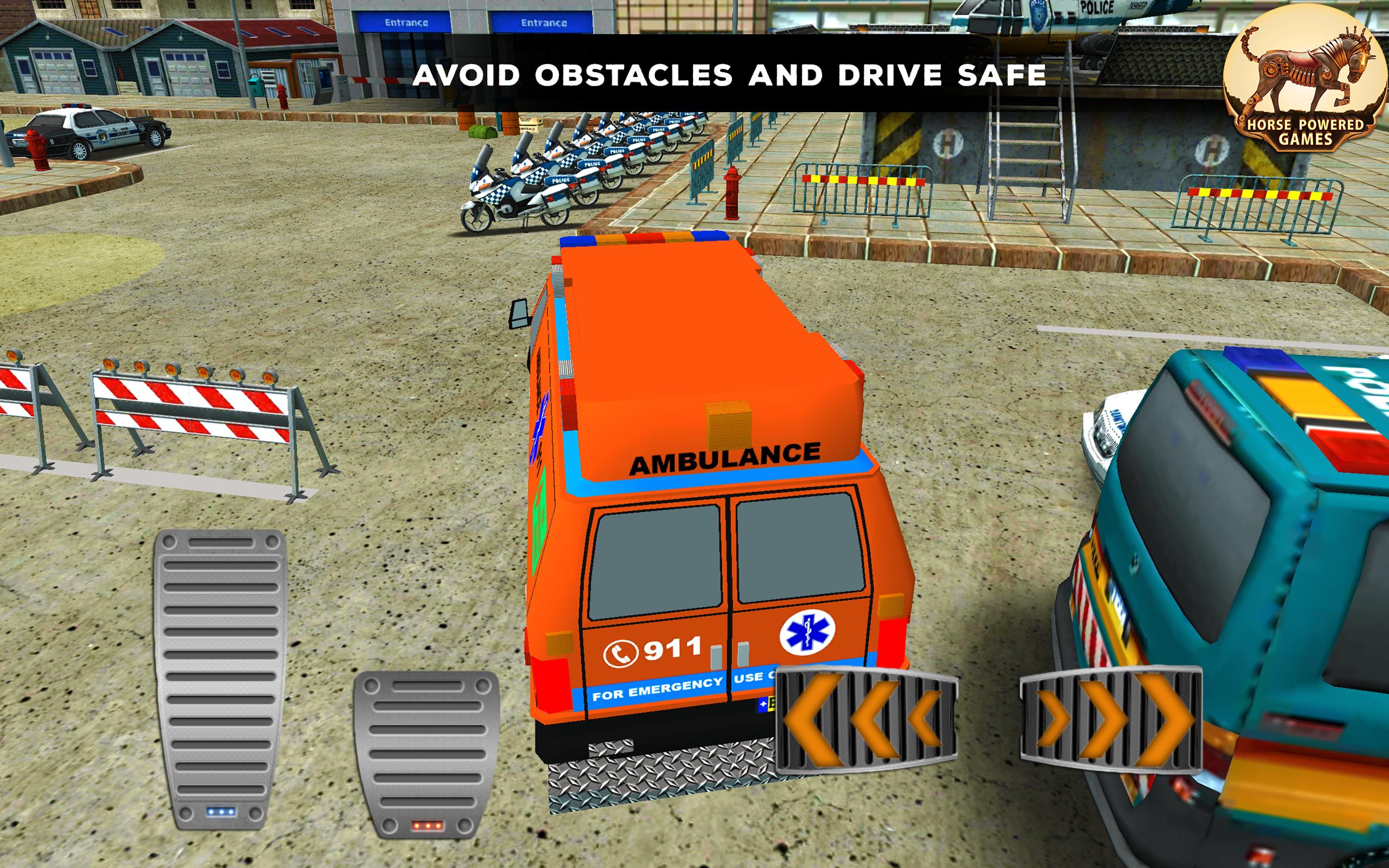 Ambulance Hospital Parking