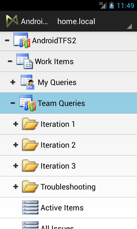 TFS Client for Android