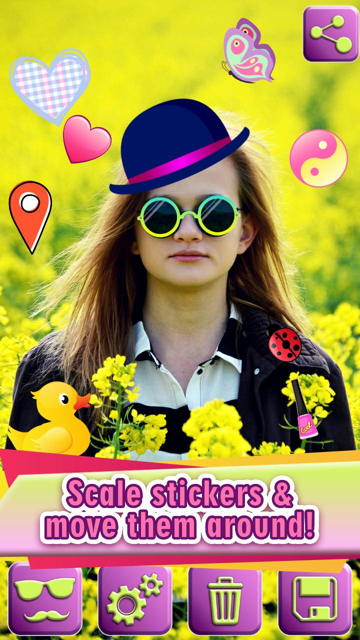 Hipster Stickers Photo Studio