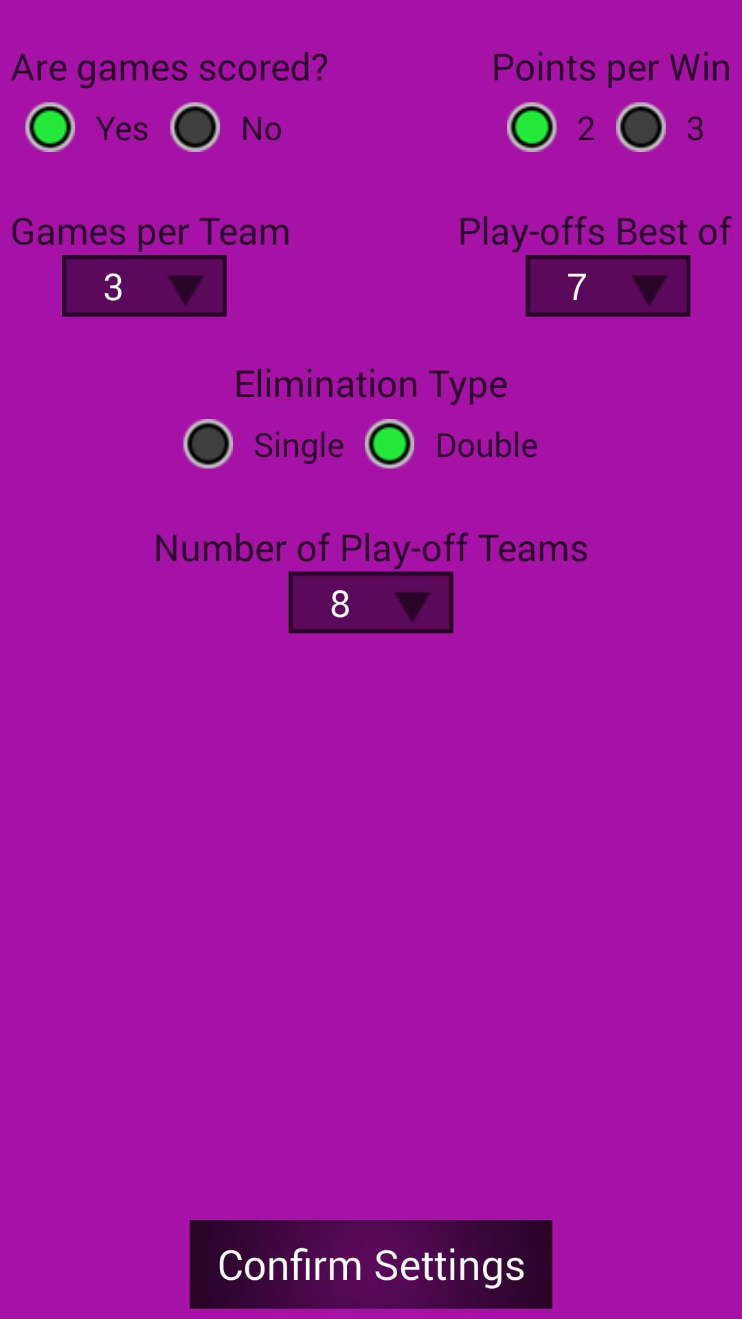 Ultimate Tourney Creator