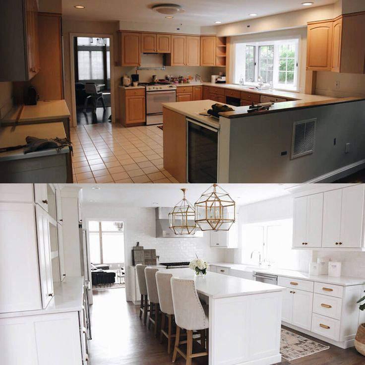 Kitchen remodel: befor & after