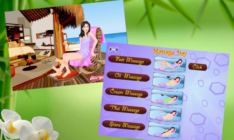 Massage Salon - Girl game