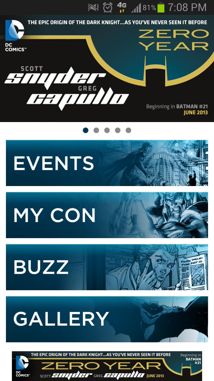 DC Entertainment Events