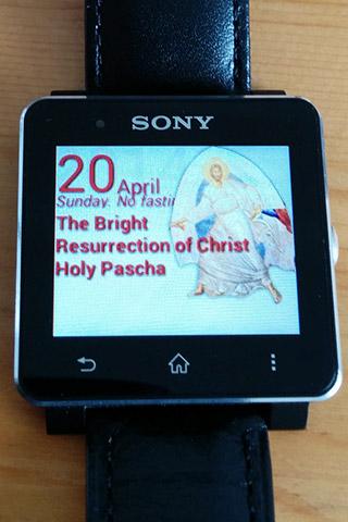 Orthodox Calendar SmartWatch