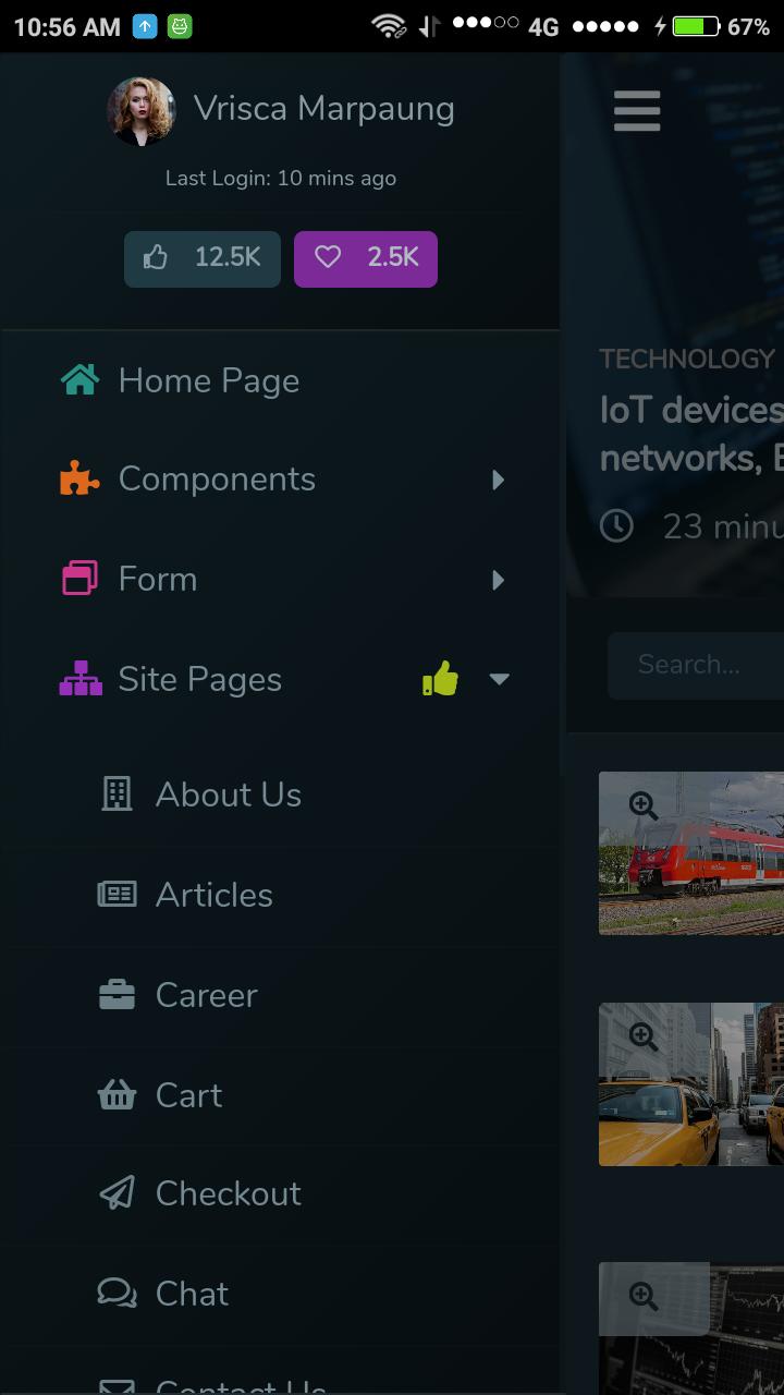 Nero - Web App Kit UI/UX Mater