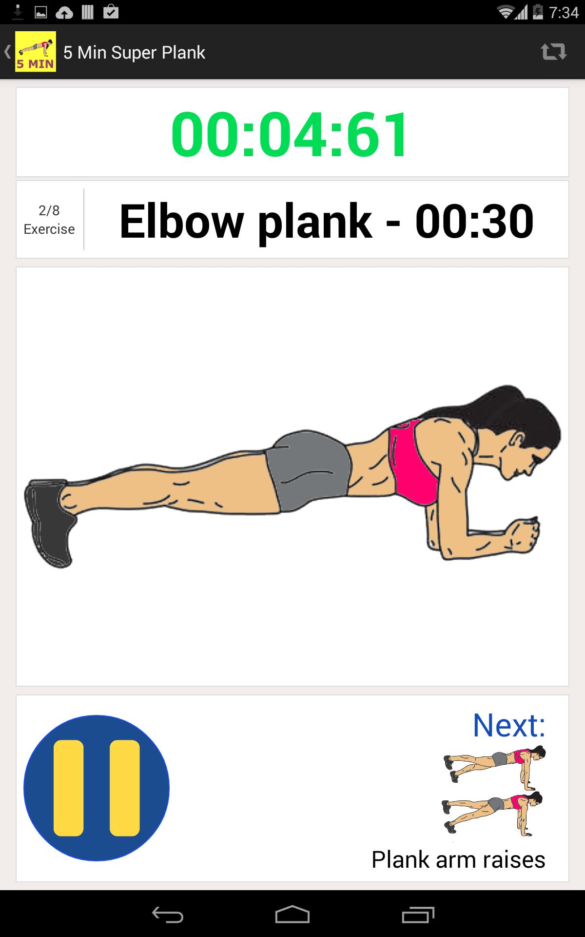 5 Minute Super Plank Workout